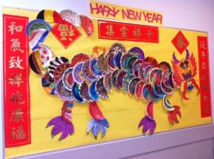 Lunar New Years Chinese New Year Classroom, New Year Classroom Door, New Year Classroom, Chinese Board, Tk Classroom, Chinese New Year Crafts For Kids, Chinese New Year Decoration, Chinese Party, Chinese New Year Activities