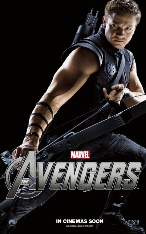 #avengers Jeremy Renner Avengers, Avengers Movie Posters, Avengers Movie, Avengers Pictures, Avengers 2012, Avengers Film, Dc Movies, Clint Barton, Avengers Movies