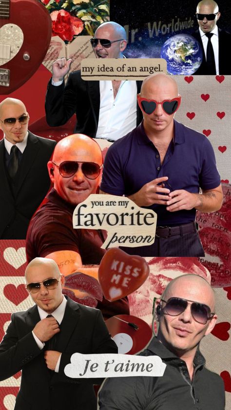 Pitbull Singer, Pitbull Wallpaper, Pitbull The Singer, Pitbull Rapper, Cute Matching Tattoos, Pitt Bull, Love And Co, Funny Posters, You Are My Favorite