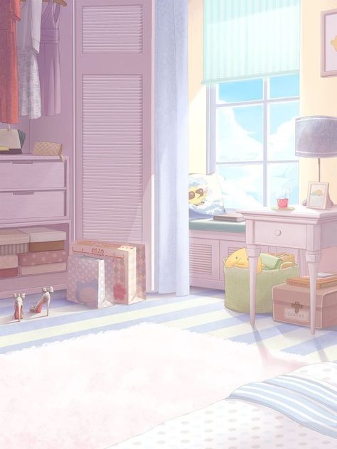 Anime House, Love Nikki, Episode Interactive Backgrounds, Episode Backgrounds, Anime Room, Anime Backgrounds Wallpapers, Fantasy Art Landscapes, Wallpaper Decor, Dressing Up