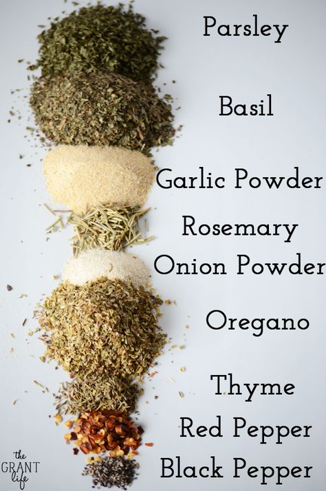 How to make your own Italian seasoning mix Italian Seasoning Mix, Homemade Italian Seasoning, Homemade Spice Mix, Diy Spices, Marinade Sauce, Homemade Spices, Homemade Seasonings, Homemade Italian, Think Food