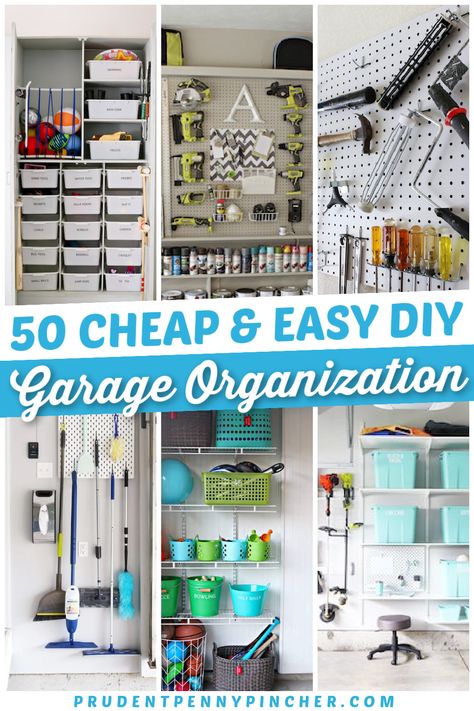 Garage Tool Storage Ideas Wall, Garage Bench Organization, Storing Tools Organizing Ideas, Organize Paint Supplies Garage, Diy Shop Organization Ideas, Storage Shed Organization Ideas Easy Diy, Diy Tool Storage Organizing Ideas Garage, Diy Garage Storage Ideas Organizing, Shop Organization Diy