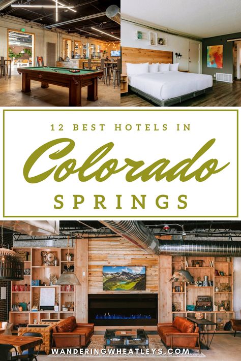 Where To Stay In Colorado, Colorado Springs Hotels, Colorado Hotels, Places In Colorado, Travel Colorado, Radisson Hotel, Colorado City, Vacation Usa, Steamboat Springs