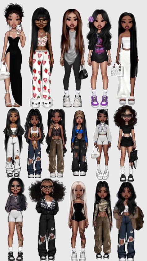 Everskies Toddler Costume Ideas, Bratz Aesthetic Outfit, Alia Cut, Fashion Dress Up Games, Bratz Doll Outfits, Imvu Outfits Ideas Cute, Bratz Inspired Outfits, Teen Swag Outfits, Fashion Gal