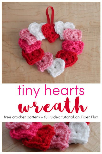 Crochet Heart Pattern Free, Valentines Things, Crocheted Hearts, Crochet Valentines, Crochet Valentine Patterns, Crochet Valentine, Crochet Hearts, Crochet Wreath, Mirror Window