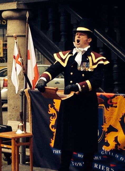 Throughout the year in Britain a number of towns host Town Crier Competitions. To find out more visit the website of the Ancient & Honourable Guild of Town Criers. Town Crier, Cinderella, The Year, How To Find Out, History, Van