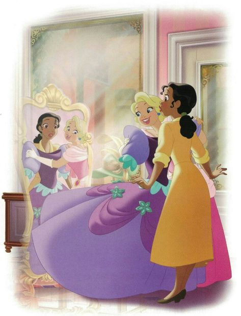 Frog Photo, Disney Princess Comics, Disney Princess Books, Tiana Disney, Tiana And Naveen, Princesa Tiana, Disney Princess Artwork, Disney Princess Dresses, Princess And The Frog