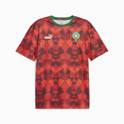 Morocco 2023 Puma ftblCulture Jersey - Football Shirt Culture - Latest Football Kit News and More Football Tees, Sport T-shirts, We Wear, Sport T Shirt, Football Shirts, Tango, T Shirt Top, Sport Outfits, Clothing Items