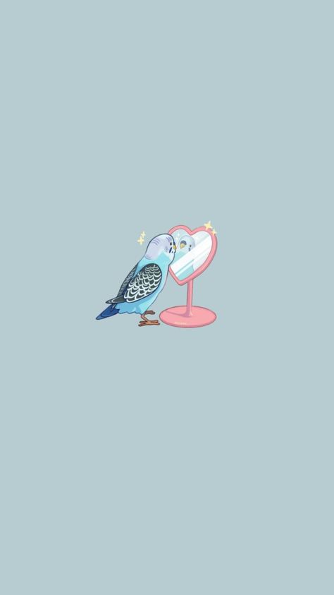 Budgie Wallpaper, Bird Iphone Wallpaper, Bird Phone Wallpaper, Cute Bird Wallpaper, Bird Wallpaper Iphone, Easter Wallpaper Iphone, Bird Aesthetic, Wallpaper Iphone Tumblr, Cute Wallpaper Iphone