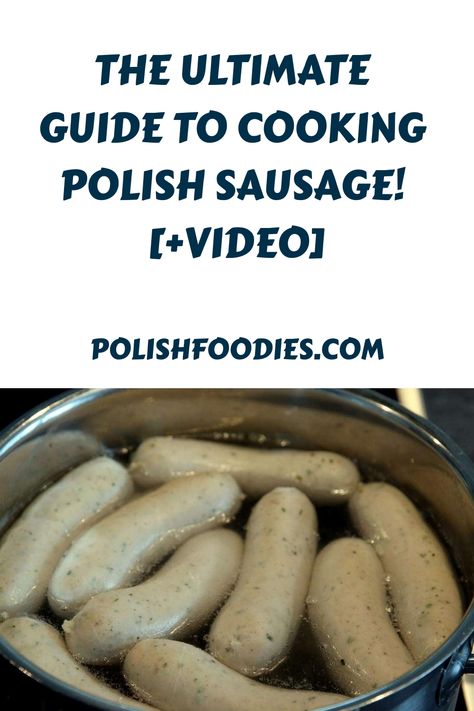 Master the art of cooking Polish sausage! Explore various methods for boiling, frying, grilling, and more. Discover delicious serving suggestions! How To Cook Fresh Polish Sausage, Fresh Polish Sausage Recipes How To Cook, How To Cook Polish Sausage, Polish Sausage Recipes, How To Cook Kielbasa, Polska Kielbasa, Sausage Crockpot, Fried Sausage, Blood Sausage