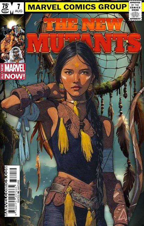 Mirage (Danielle Moonstar) - X MEN Danielle Cage Marvel, Moonstar Marvel, Danielle Moonstar Marvel, Marvel Selene Gallio, X Men Days Of Future Past Sentinel, Danielle Moonstar, Werewolf By Night Marvel Comics, X Men, Marvel Universe