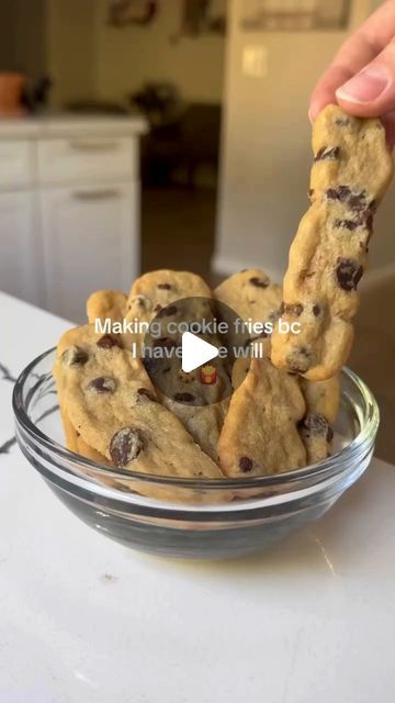 Nestle Toll House on Instagram: "for the perfect cookie fries, follow our steps😉🍪 #nestletollhouse #cookiefries #chocolate" Cookie Fries Recipe, Nestle Toll House Cookies Recipe, Cookie Fries, Tollhouse Cookie Recipe, Nestle Toll House Cookies, Tollhouse Cookies, Nestle Toll House, Toll House, Fries Recipe