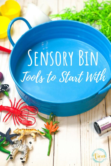 The formula for the perfect sensory bin. Everything you need to know about making these for kids, and exactly what sensory bin tools you should be using. Classroom Stools, Dark Blue Living Room, Tantrums Toddler, Blue Chairs Living Room, Tuff Tray, Sensory Bin, Sensory Bins, Fall Kids, Sensory Activities