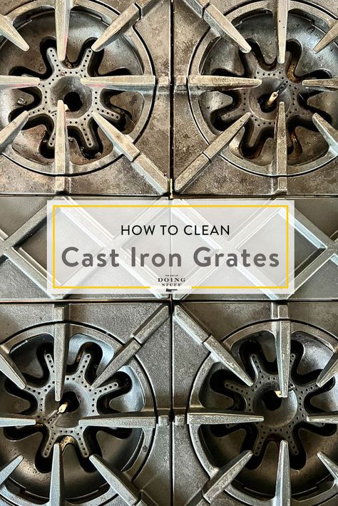 How To Clean Gas Cooktop Grates, Stove Grate Cleaning, Clean Stove Grates Cast Iron, How To Clean Gas Stove Grates Cast Iron, Cleaning Cast Iron Stove Grates, Cleaning Stove Grates, How To Clean Gas Stove Grates, Cleaning Gas Stove Grates, How To Clean Cast Iron Stove Grates