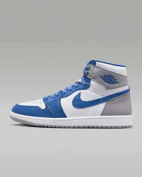 Zapatillas Nike Air Force, Zapatillas Jordan Retro, Retro Jordans, Zapatillas Nike Air, Original Air Jordans, Blue Jordans, Jordan Model, Jordan Retro 1, Jordan 1 High Og