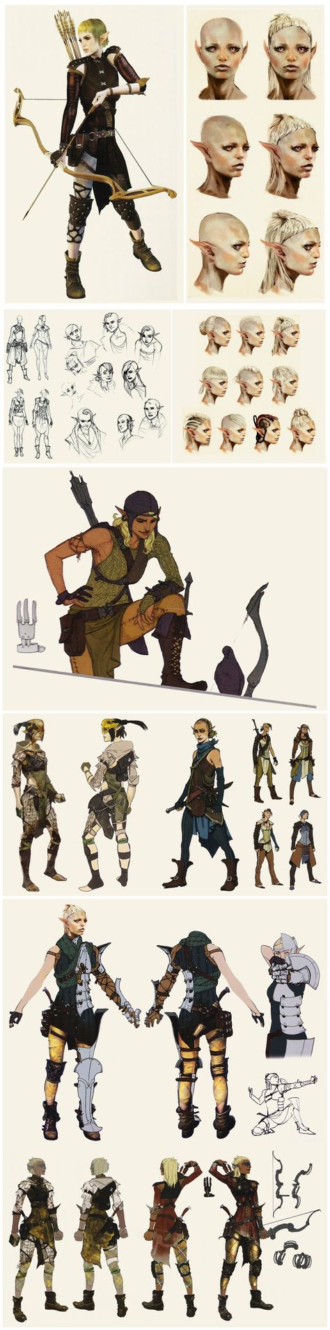 Sera's concept art in The Art of Dragon Age: Inquisition Sera Dragon Age, Heroic Fantasy, Dragon Age Inquisition, Concept Art Character, Cartoon Drawing, Character Design References, Medieval Fantasy, Dragon Age, Character Creation