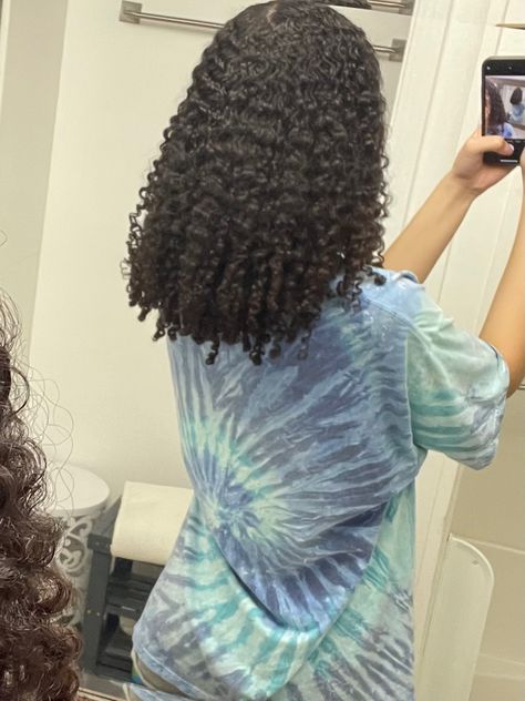 Healthy 3c Hair, 3b Hair Aesthetic, 4a 4b Hair, Dark Curly Hair Aesthetic, 5c Hair, Long 3b Curly Hair, Curly Hairstyles 3b 3c, 4 A Hair, Mixed Girls With Curly Hair