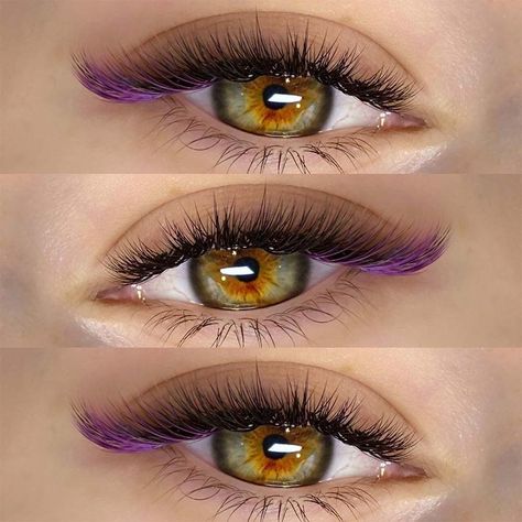 Offering colored lash extensions will help you upsell your services and show your skill and expertise. Here are some great ideas for different styles. #coloredlashextensions #coloreeyelashextensions #eyelashextensions #bluelashextensions #pinklashextensions #purplelashextensions #pmuhub Colored Lash Extensions, Types Of Eyelash Extensions, Eye Lash Extensions, Beauty Skin Quotes, Lashes Fake Eyelashes, Wispy Eyelashes, Color Extensions, Cat Eye Lash, Eyelash Extensions Styles