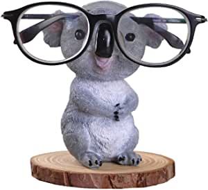 Funny Decorative Eyeglass Holder Display Stands, Koala Design Cute Home Office Glasses Accessories, Desk Cute Home Office, Eyeglass Holder Stand, Funny Koala, Thali Decoration Ideas, Sunglasses Display, Acrylic Display Case, Cute Cartoon Characters, Office Desk Decor, Display Stands