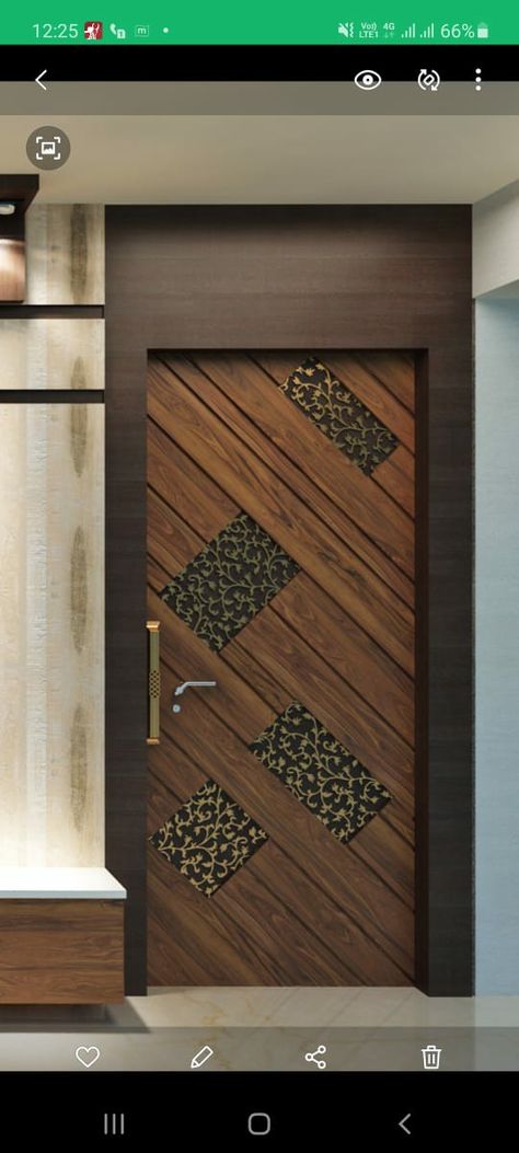 Latest Mica Door Design, Sefty Door Design Modern, Wood Main Door Design, Teak Wood Main Door Design, Mica Door, Teak Wood Main Door, Wood Main Door, Wooden Door Entrance, Entry Door Designs