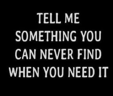 Tell me something you can never find when you need it. Games Social Media, Facebook Party Games, Mompreneur Quotes, Facebook Group Games, Online Party Games, Interactive Facebook Posts, Facebook Engagement Posts, Tell Me Something, Facebook Engagement