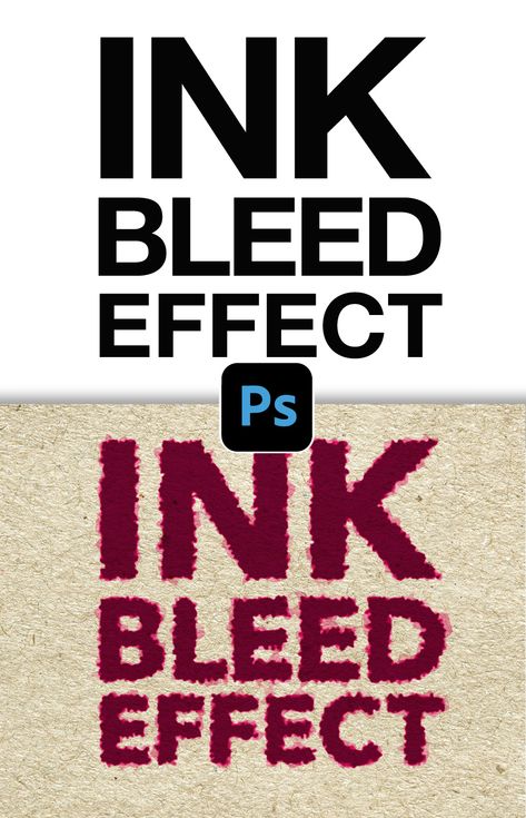 Make Your Text Bleed! INK BLEED EFFECT in Photoshop Ink Bleed Effect, Artistic Tattoos, Photoshop Training, Ink Bleed, Photoshop Video Tutorials, Photoshop Tutorial Typography, Adobe Photoshop Tutorial, Photoshop Techniques, Photoshop Video