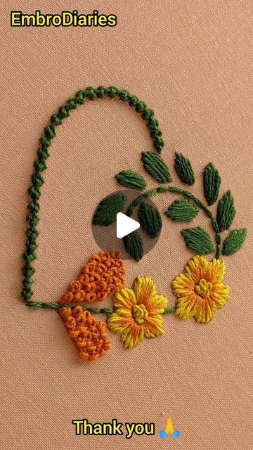 Heart Shape Embroidery, Embroidery Knots, Embroidery Design For Beginners, Back Stitch Embroidery, Brazilian Embroidery Stitches, Embroidery Stitches Beginner, Design For Beginners, Simple Hand Embroidery Patterns, Embroidery Hearts