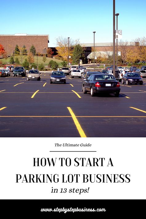 Parking Lot Business, Parking Lot Striping, Business Manifestation, Business Location, Carpentry Services, Increase Income, Healing Journaling, Job Ideas, Side Gigs