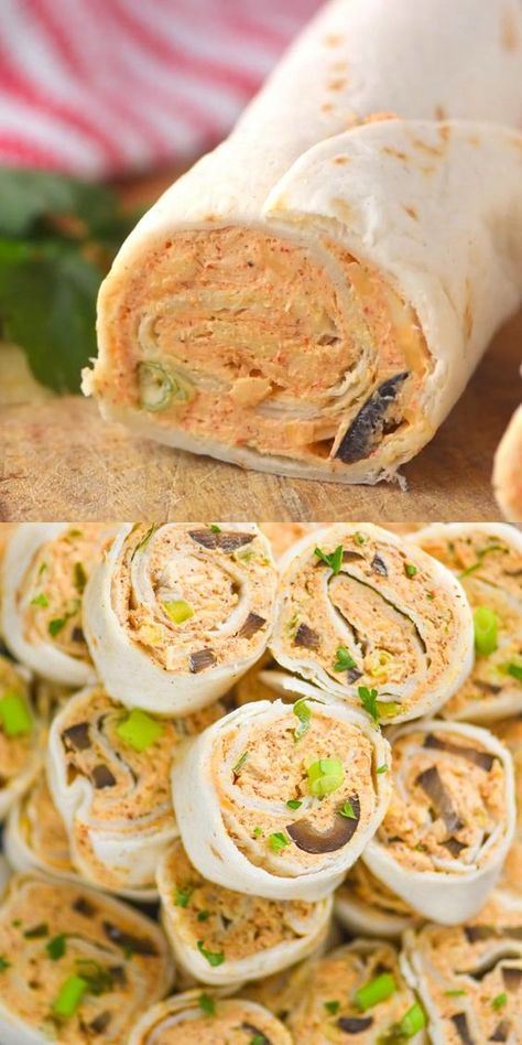 Taco Pinwheels, Pinwheel Appetizers, Gelatin Recipes, Decorações Com Comidas, Pinwheel Recipes, Best Appetizer Recipes, Finger Foods Easy, Dandelion Recipes, Buffet Food