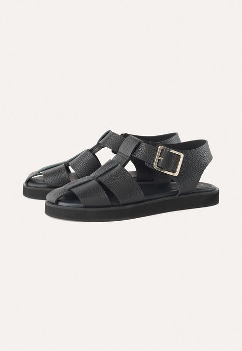 Poetry - Leather cage sandals Sandals Summer Outfit, Italian Leather Sandals, Cage Sandals, Women Poetry, Caged Sandals, Leather Brogues, Casual Trainers, Elegant Shoes, Black Leather Sandals