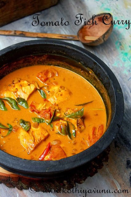 Kothiyavunu.com -Flavors reminds Gods Own Country Kerala Cooking, Fish Tomato, Indian Fish Recipes, Kerala Fish Curry, Fish Curry Indian, Indian Meals, Kerala Recipes, Indian Meal, Fish Curry Recipe