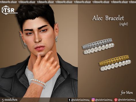 Male Bracelets, Sims 4 Piercings, Belly Piercing, Sims Community, Bracelet For Men, Sims 4 Cc, The Sims Resource, Sims 4 Mods, Sims Resource