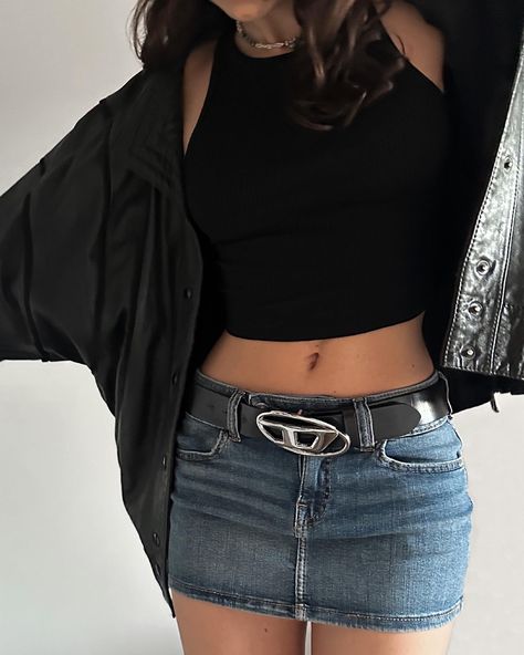 @diesel Fits Aesthetic, Fashion Fits, Casual Street Style, Dream Clothes, Denim Outfit, Fashion Killa, Aesthetic Outfits, Types Of Fashion Styles, Simple Outfits