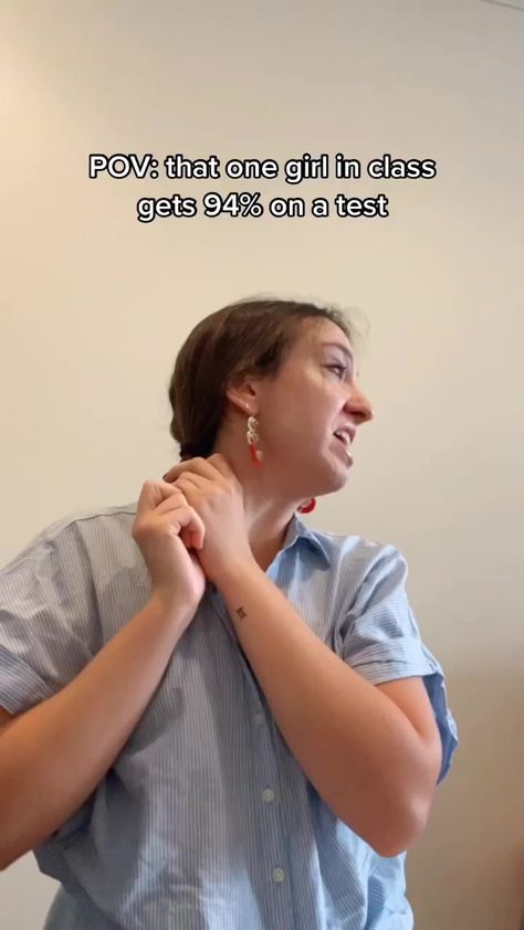 i happened to be her in high school.... FULL VID on my INSTA @beccabastos 📚 #fyp #foryou #foryoupage #pov #povs #PetThings #teacherspet #comedy School Pov, Teachers Pet, First Girl, In High School, Mean Girls, Primary School, Acting, High School