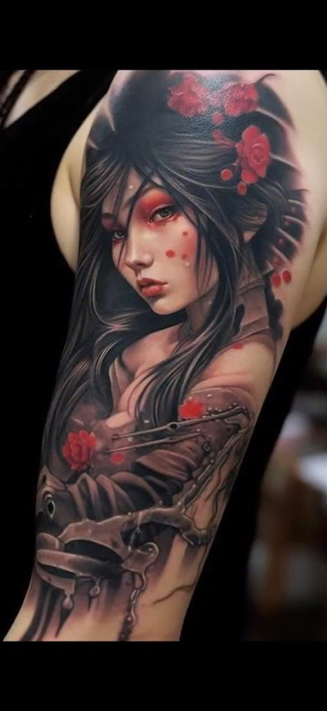 Geisha Tattoo Design For Men, Tattoo Design For Men, Geisha Tattoo Design, Geisha Tattoo, Tattoo Designs Men, Tattoo Design, Tattoo Designs, Black And Grey, For Men