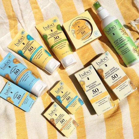 Our EWG Verified® collection has never looked better! From sunscreen fluids, to sticks, to lotions, and more - Babo Botanicals has you covered (literally) 💛🏖️ @ewgverified⁠
⁠
Fun fact: Babo Botanicals is one of the first ever brands to have its sunscreens be verified by the Environmental Working Group! ✅️⁠
⁠
🔗 Tap the link in our bio to shop our collection & learn more! Babo Botanicals, Sunscreen Lotion, Mineral Sunscreen, Fun Fact, Fragrance Free Products, Sunscreen, Sensitive Skin, Plant Based, Lotion