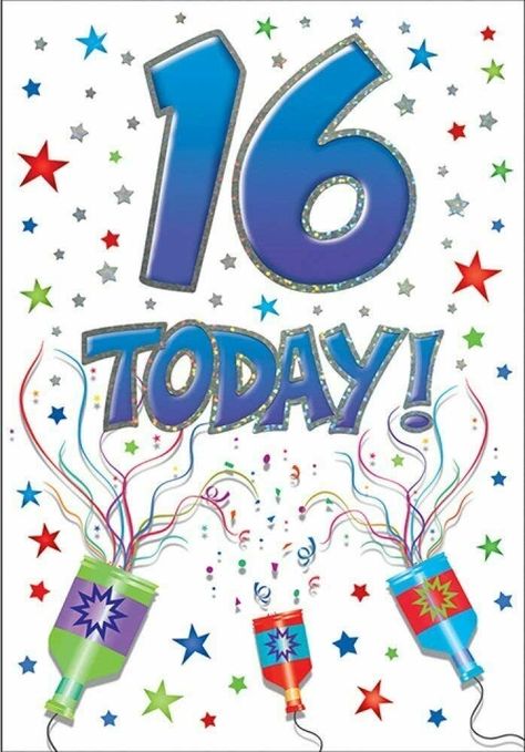 16th Birthday Quotes, 16th Birthday Wishes, Boy 16th Birthday, 100th Birthday Card, 16th Birthday Card, Happy Birthday Wishes Cake, 30th Birthday Cards, 18th Birthday Cards, Happy Birthday Wishes Images