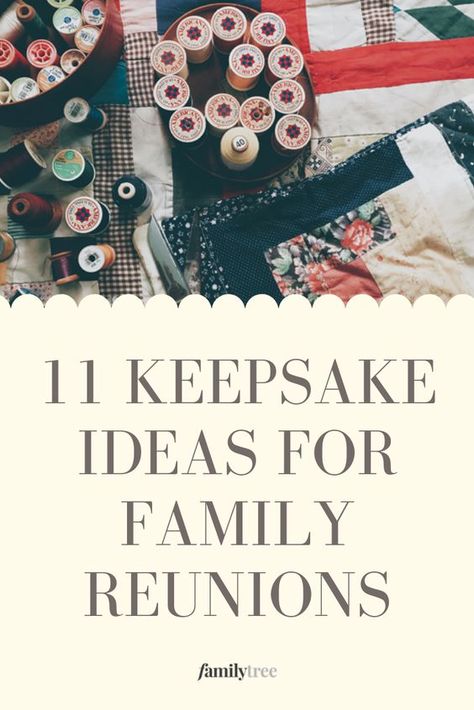 Reunion Keepsake Ideas, Crafts For Family Reunions, Family Reunion Crafts Projects, Family Reunion Quilt Ideas, Family Reunion Keepsakes Diy, Family Reunion Craft Ideas, Family Reunion Decorating Ideas Easy Diy, Family Reunion Keepsakes Ideas, Family Keepsake Crafts