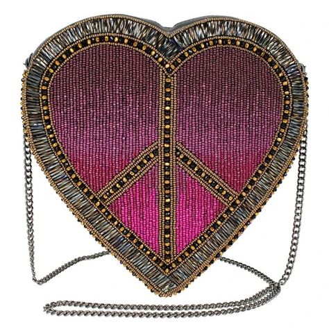 Handmade Beaded bags | Embellished Clutch | Mary Frances Accessories Mary Frances Handbags, Novelty Handbags, Beaded Crossbody Bag, France Love, Mary Frances, Novelty Bags, Beaded Handbag, Heart Bag, Beaded Clutch