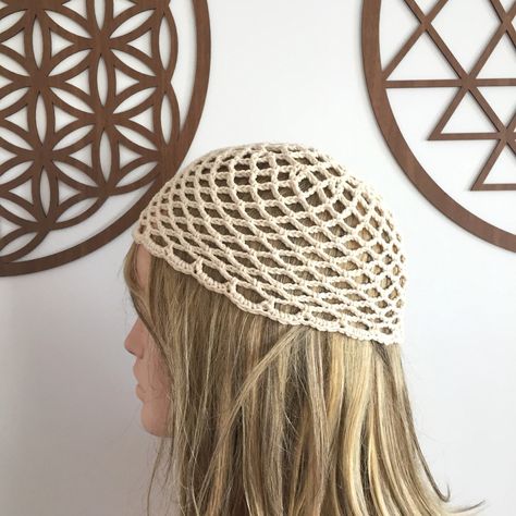 Crochet Mesh Hat, Crochet Bonnet, Mesh Hat, Handmade Hat, Skull Cap, Hat Pattern, Diy Crochet, Crochet Clothes, All The Colors