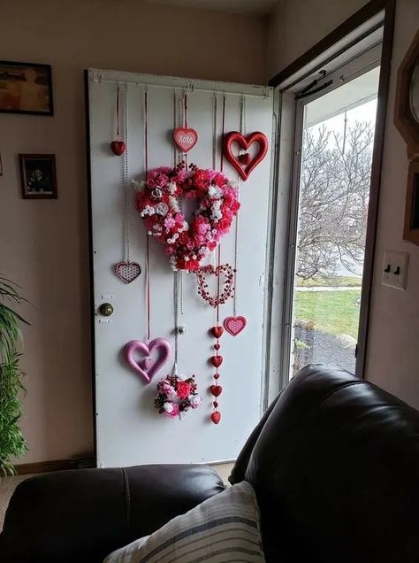 65+ Romantic Valentines Day Porch Decor Ideas to Welcome Love to Your Home - HubPages Outdoor Diy Valentines Decorations, Decorate Breakfast Bar, Valentines Day Outside Decor, Valentine's Kitchen Decor, Porch Valentines Day Decor, Diy Valentines Decorations Outdoor, Valentine’s Day 2023 Trends, Valentines Outdoor Decor, Valentines Decorations For Home Table