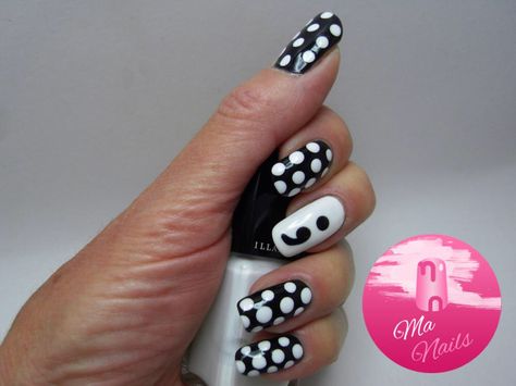 Semicolon Nail Art, Semicolon Nail Design, Semicolon Nails, Awareness Nails, Semicolon Project, Black And White Nails, Best Nail Ideas, Nail Color Combos, 2023 Nails