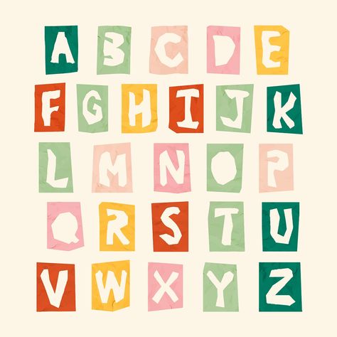 Font Huruf A-z Aesthetic, Secretary Duties, Escuela Aesthetic, Aesthetic Alphabet, Bullet Stickers, Struktur Teks, Alphabet Capital Letters, Alphabet Letters Images, Alphabet Typography