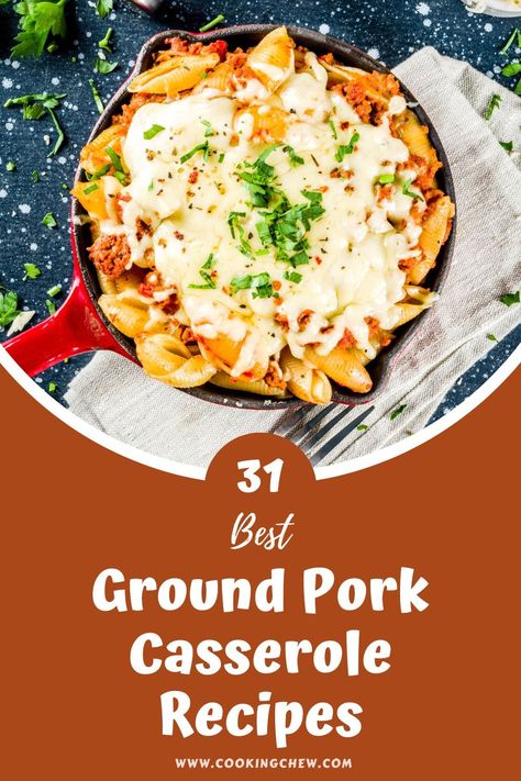 Cooked Ground Pork Recipes, Grind Pork Recipes, Ground Pork Hamburger Recipes, What To Do With Ground Pork, Ground Pork And Rice Recipes, Ground Pork And Potatoes Recipes, Canned Ground Pork Recipes, Ground Pork Casserole Recipes, Ground Pork Dinner Ideas