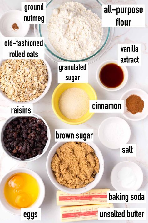 Soft and Chewy Oatmeal Raisin Cookies Soft And Chewy Oatmeal Raisin Cookies, Soft Oatmeal Raisin Cookies, Homemade Oatmeal Raisin Cookies, Oatmeal Raisin Cookie Recipe, Chewy Oatmeal Raisin Cookies, Chocolate Potato Chips, Cookie Recipes Oatmeal Raisin, Oatmeal Raisin Cookies Chewy, Cooking Oatmeal