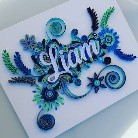 Paper Quilling Letters Alphabet Initials, Paper Quilling Letters Alphabet, Quilling Letters Alphabet, Paper Quilling Letters, Quilling Typography, Birthday Quilling, Quilling Frames, School Wall Art Ideas, Name Design Art