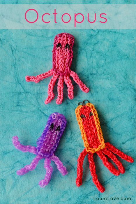 Rainbow Loom Designs and Ideas - Mommy Levy Rubber Band Charms, Loom Tutorials, Loom Band Patterns, Fun Loom, Loom Love, Rainbow Loom Tutorials, Rubber Band Crafts, Rainbow Loom Creations, Rainbow Loom Patterns