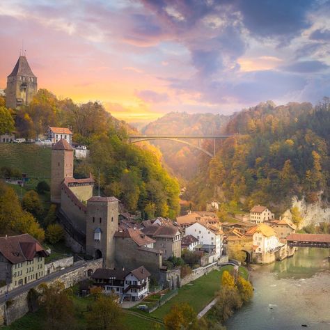 Fribourg Switzerland #BeautifulDestinations 🗺  #Fribourg #Switzerland 🇨🇭" Fribourg Switzerland, Travel Landscape, Inspiration Photography, Beautiful Travel, Beautiful Places In The World, Travel Instagram, Nature Animals, Most Beautiful Places, Slovenia