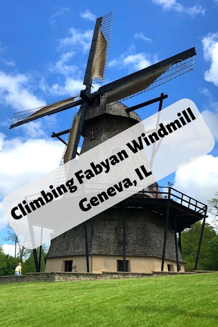 Climbing a Traditional Dutch Style Windmill in Illinois at Fabyan Forest Preserve in Geneva, Illinois Travel Illinois, Geneva Illinois, Illinois Travel, Chicago Trip, Portland Travel, Dutch Style, Princess Cruise Ships, Dutch Windmills, Family Outings