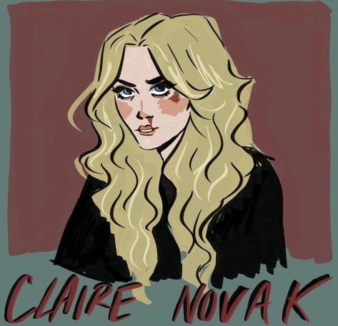 Claire Novak, Supernatural Drawings, Strange Family, Supernatural Fan Art, Christmas Canvas Art, Supernatural Art, Girl Code, Supernatural Fans, Great Love Stories